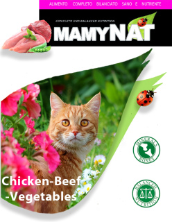 Zdjęcie №1. Mamynat Cat Adult: Kurczak - Wołowina - Warzywa. Dla dorosłych kotów. Włochy 20 w mieście Moskwa. Price - 210zł. Zapowiedź № 3438
