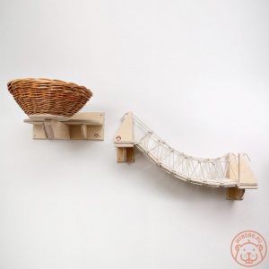 Zdjęcie №3. Naścienny kompleks gier dla kotów w Federacja Rosyjska