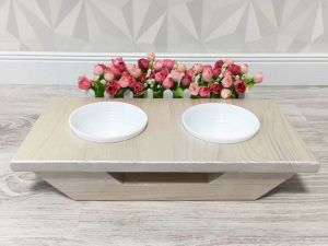 Zdjęcie №1. Oferujemy stylowe drewniane stoły z ceramicznymi miskami w komplecie. w mieście Mińsk. Price - 77zł. Zapowiedź № 1068