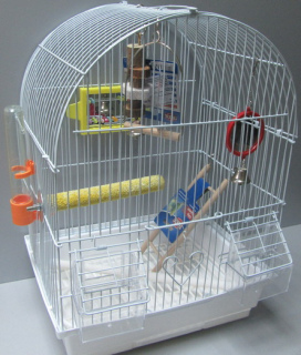 Zdjęcie №1. Klatka dla papug z zestawem w mieście Mińsk. Price - 29zł. Zapowiedź № 4998